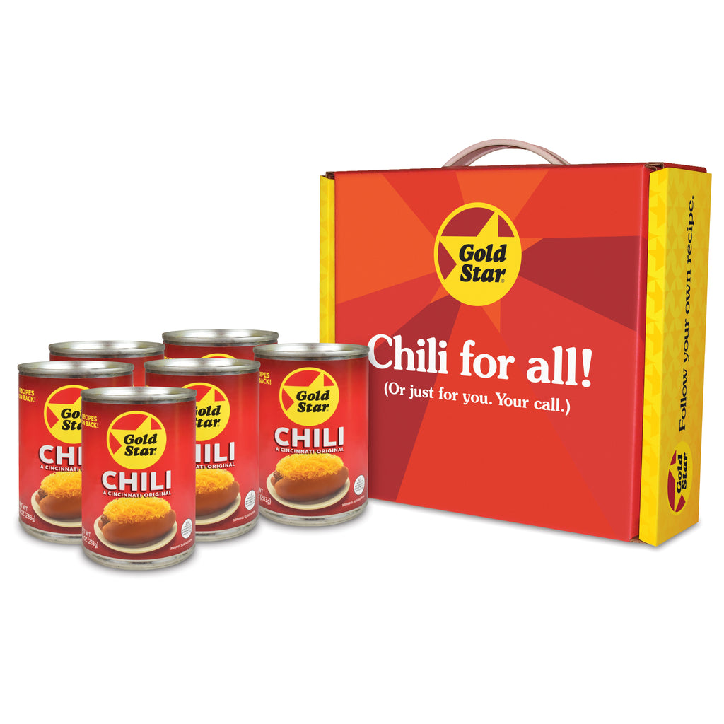 Gold Star Chili Six Pack